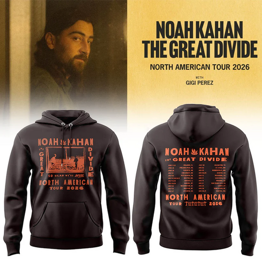 39. New Hoodie Noah Kahan - The Great Divide Tour 2026 Hoodie