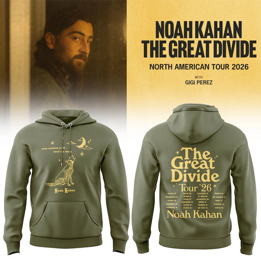 34. Perfect Hoodie Noah Kahan - The Great Divide Tour 2026 Hoodie (Copy)