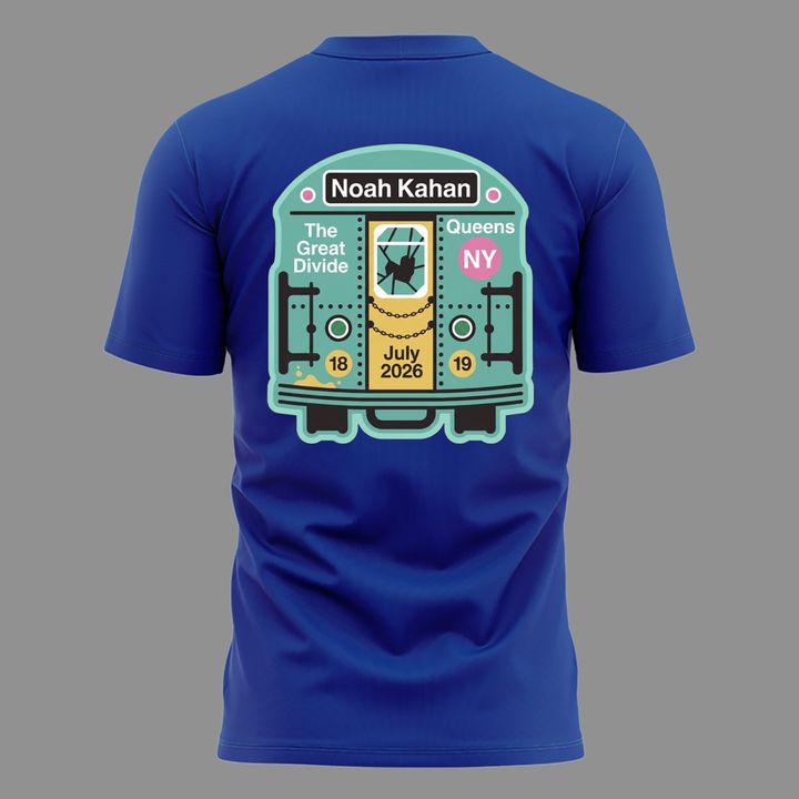 11. Newest Shirt Noah Kahan x New York Mets - The Great Divide Tour 2026 T-Shirt