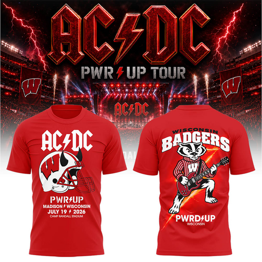 02.06. Perfect AC/DC PWR Up Tour Madison Wisconsin T-Shirt