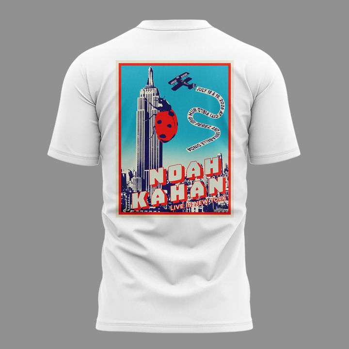 06.20. Exclusive 2026 Noah Kahan x New York Mets - The Great Divide Tour T-Shirt