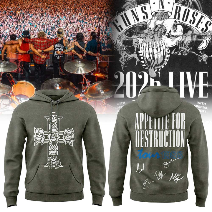 52. Hoodie Guns N' Roses - World Tour 2026 Hoodie