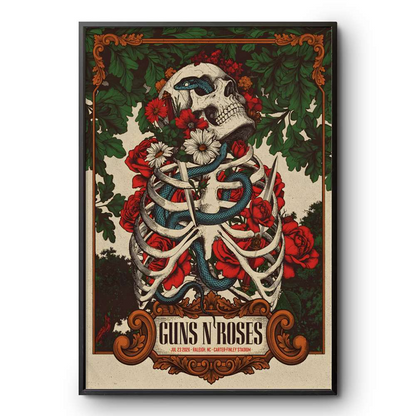 02.06. Guns N' Roses World Tour 2026 Canvas