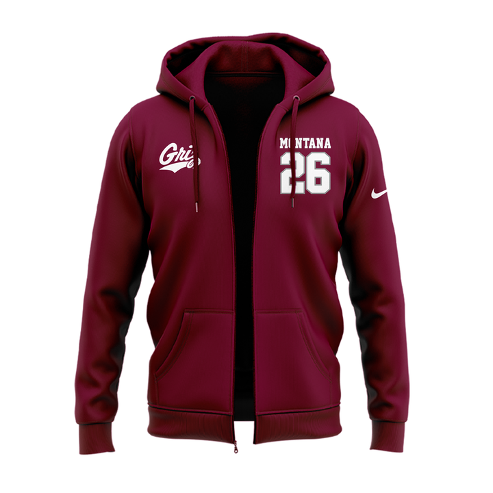 Limited Edition Montana Grizzlies x Jason Aldean And Luke Bryan Zip Hoodie