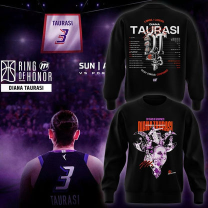 2026 New Diana Taurasi’s Sweatshirt Signature Print for Phoenix Mercury fans