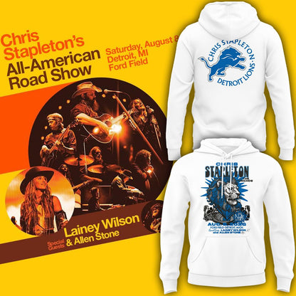 Chris Stapleton x Detroit Lions Event Hoodie v2