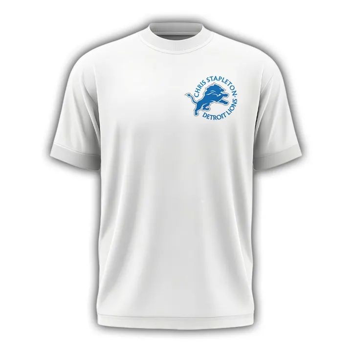 Limited Edition Chris Stapleton x Detroit Lions Event T-Shirt
