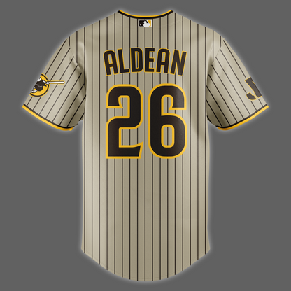 San Diego Padres x Jason Aldean Double Down Tour 2026 Jersey