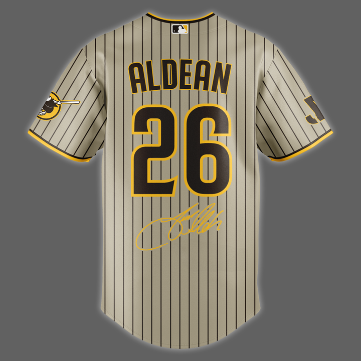 San Diego Padres x Jason Aldean Double Down Tour 2026 Jersey -Signature