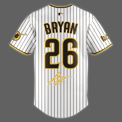 San Diego Padres x Luke Bryan Double Down Tour 2026 Jersey - Signature