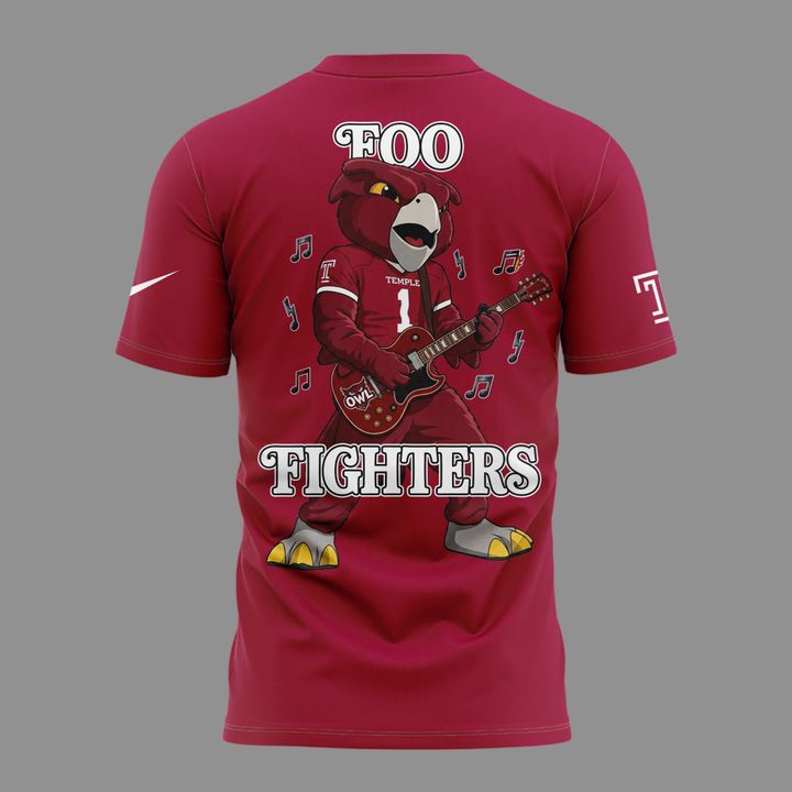 01.10. Perfect Shirt Foo Fighters x Temple Football - Take Cover Tour 2026 T-Shirt