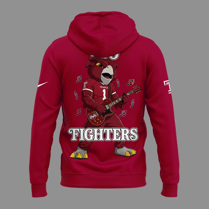 02.34. Perfect Hoodie Foo Fighters x Temple Football - Take Cover Tour 2026 Hoodie