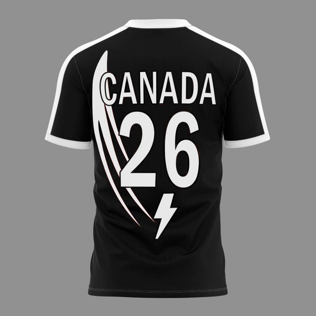 01.02. New Black Shirt AC/DC - Exclusive Canada Event Shirt - Power Up Tour 2026 T-Shirt