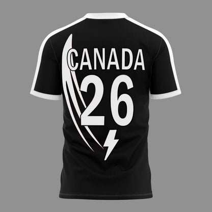 01.02. New Black Shirt AC/DC - Exclusive Canada Event Shirt - Power Up Tour 2026 T-Shirt