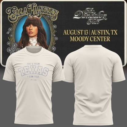 Ella Langley The Dandelion Tour 2026 -TEXAS T-shirt 6