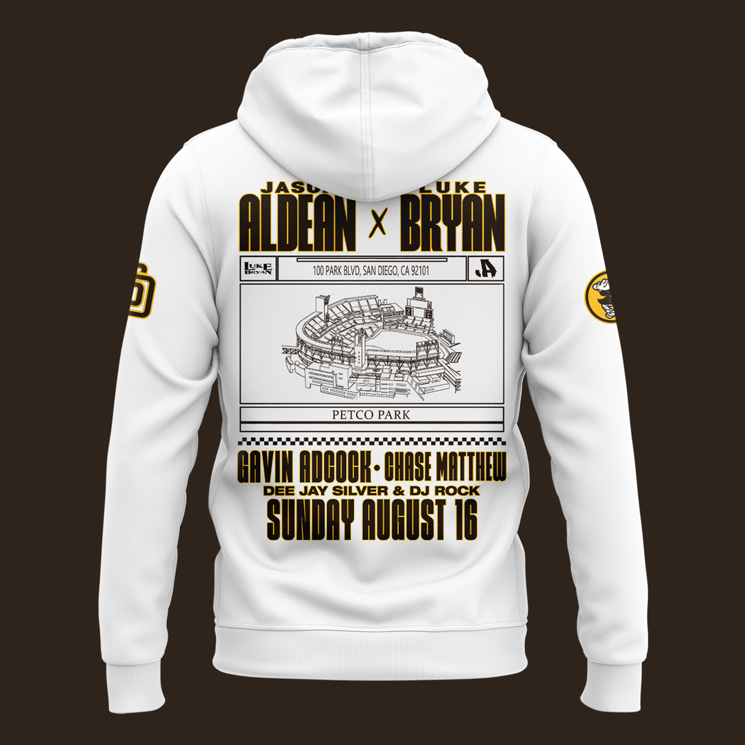 Exclusive Version San Diego Padres x Luke Bryan And Jason Aldean Hoodie 2026