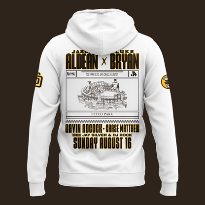 Exclusive Version San Diego Padres x Luke Bryan And Jason Aldean Hoodie 2026