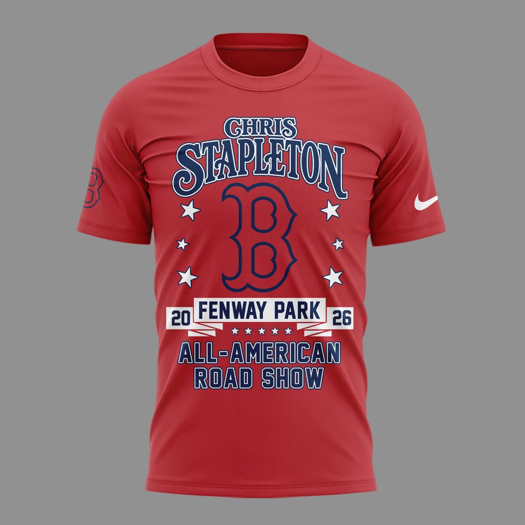 09. Perfect 2026 Chris Stapleton x Boston Red Sox - All American Road Show 2026 T-Shirt