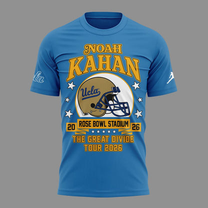 01.06. New Shirt Noah Kahan x UCLA Bruins Football - The Great Divide Tour 2026 T-Shirt