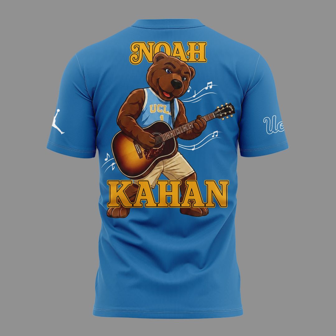 01.06. New Shirt Noah Kahan x UCLA Bruins Football - The Great Divide Tour 2026 T-Shirt