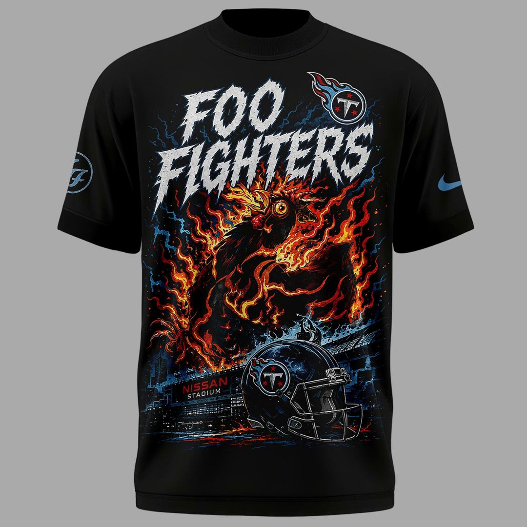 2026 Foo Fighters x Tennessee Titans T-Shirt