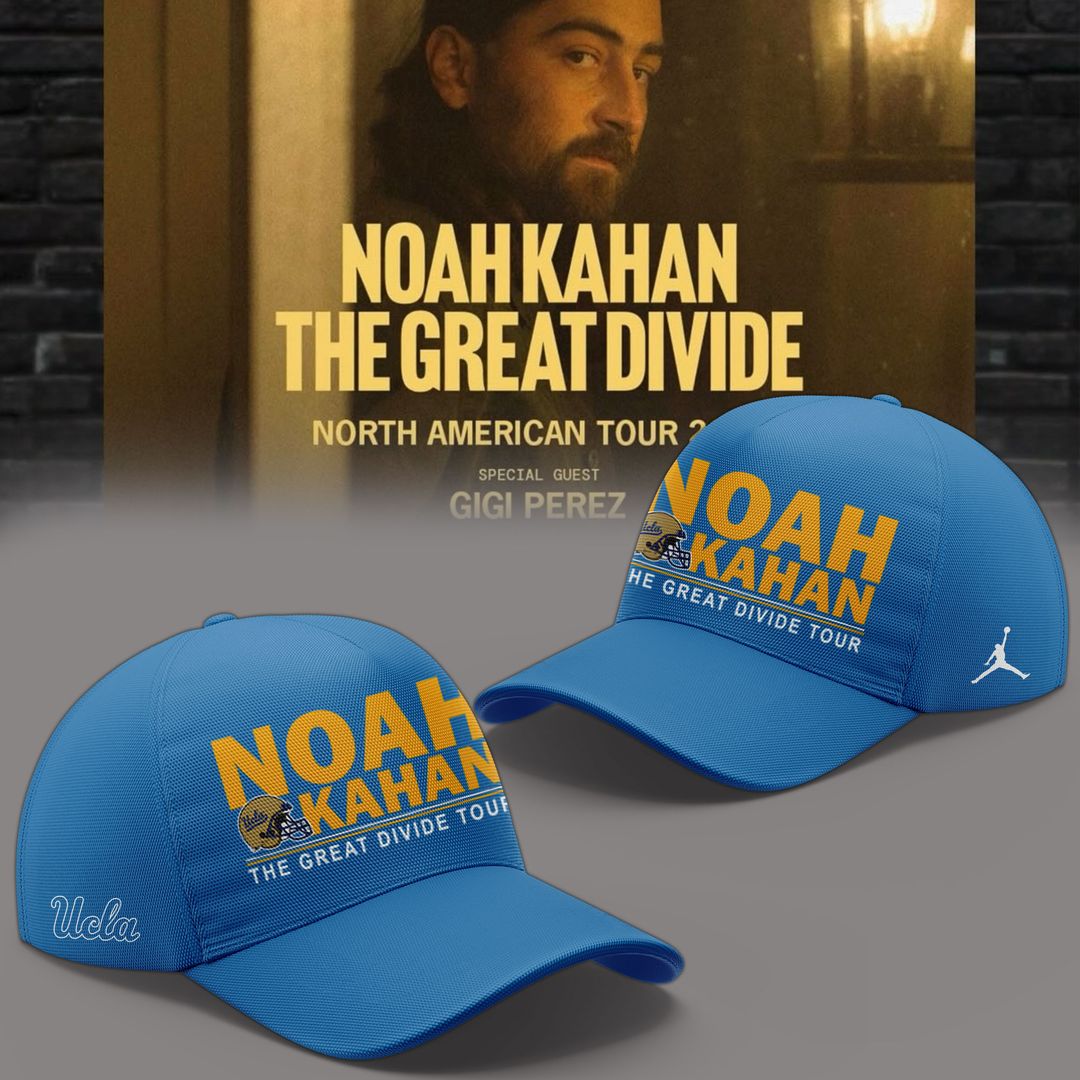 01.12. Limited Edition Noah Kahan x UCLA Bruins Football - The Great Divide Tour 2026 T-Shirt