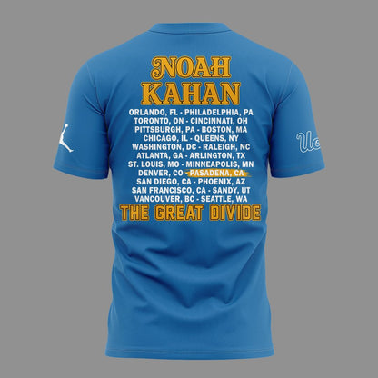01.12. Limited Edition Noah Kahan x UCLA Bruins Football - The Great Divide Tour 2026 T-Shirt