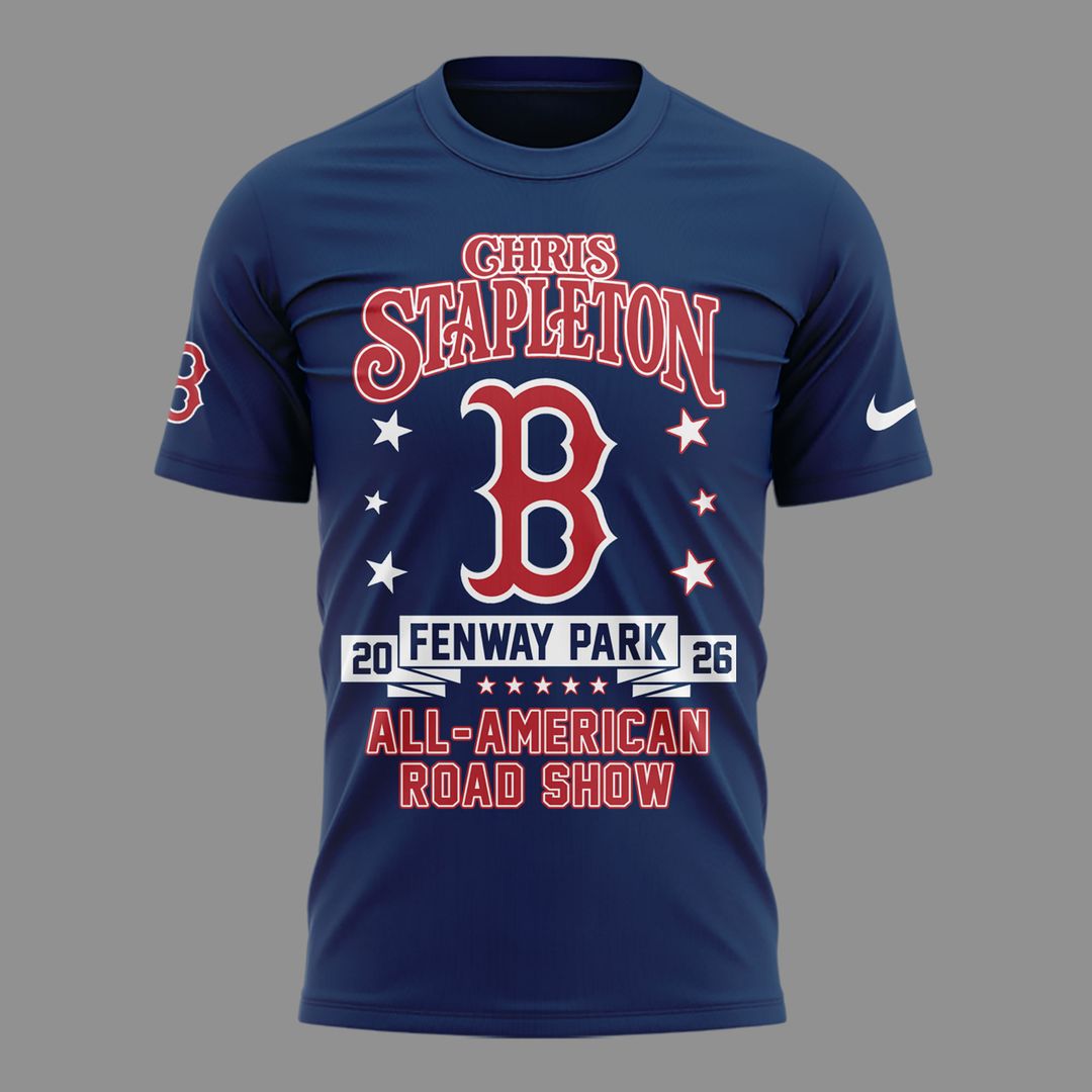 09. Perfect 2026 Chris Stapleton x Boston Red Sox - All American Road Show 2026 T-Shirt
