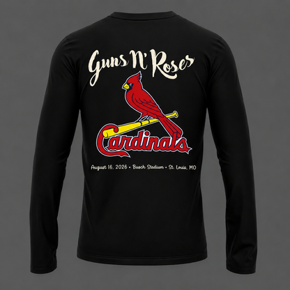 Limited Edition Guns N' Roses x St. Louis Cardinals Long Tee