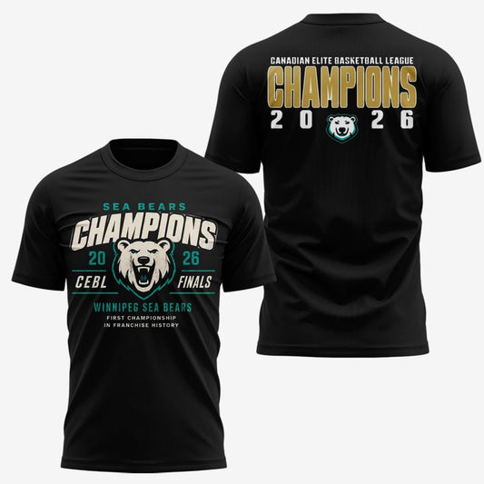 5. SEA BEARS 2026 CHAMPIONS TEE