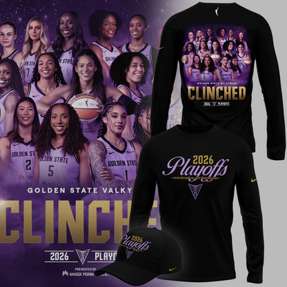 Limited Edition Golden State Valkyries Are Going to the Playoffs Long Sleeve Shirt