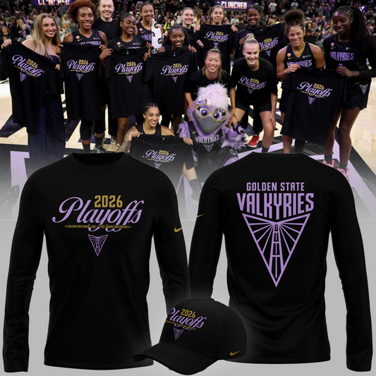 Limited Edition Golden State Valkyries Are Going to the Playoffs Long Sleeve Shirt