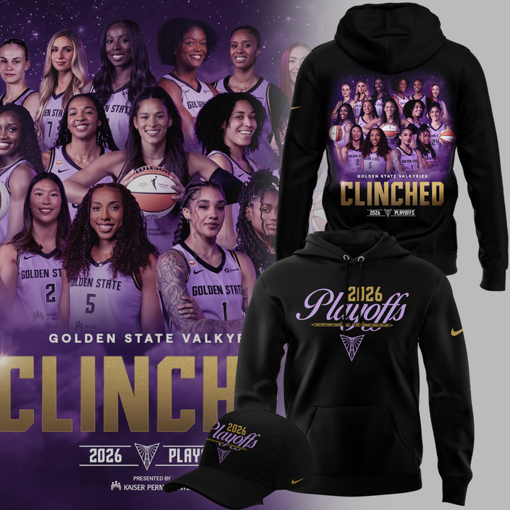 Limited Edition Golden State Valkyries Are Going to the Playoffs Hoodie