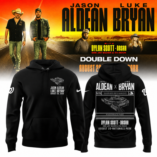Limited Edition Jason Aldean and Luke Bryan x Washington Nationals Hoodie 2026