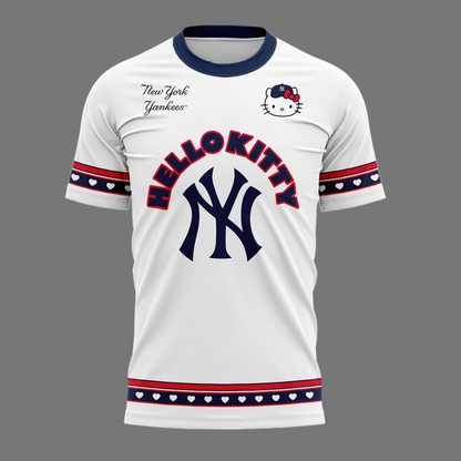 Limited Edition New York Yankees x Hello Kitty Tshirt 2026