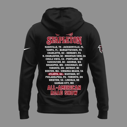 03.25. Perfect Hoodie Chris Stapleton x Atlanta Falcons - All American Road Show 2026 Hoodie