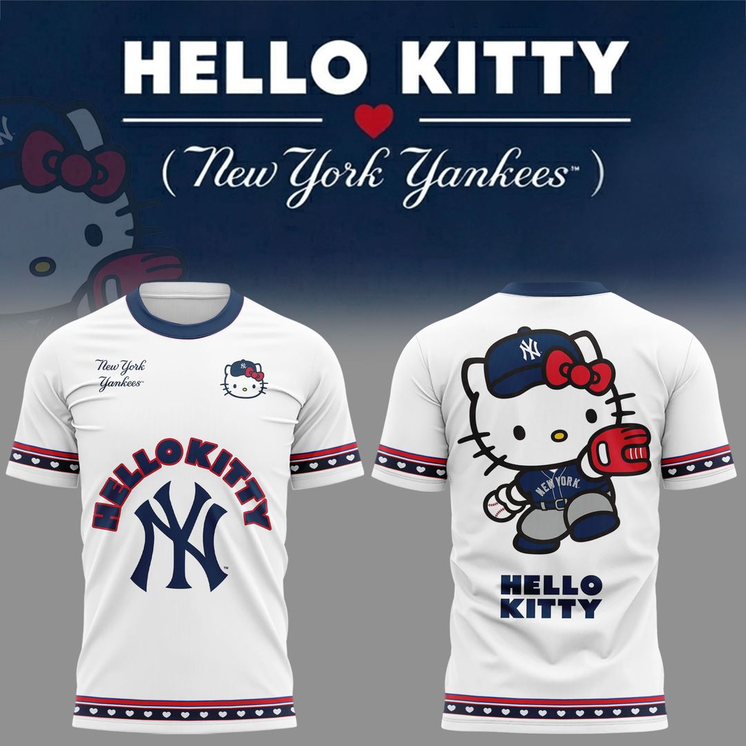 03. New York Yankees x Hello Kitty T-Shirt