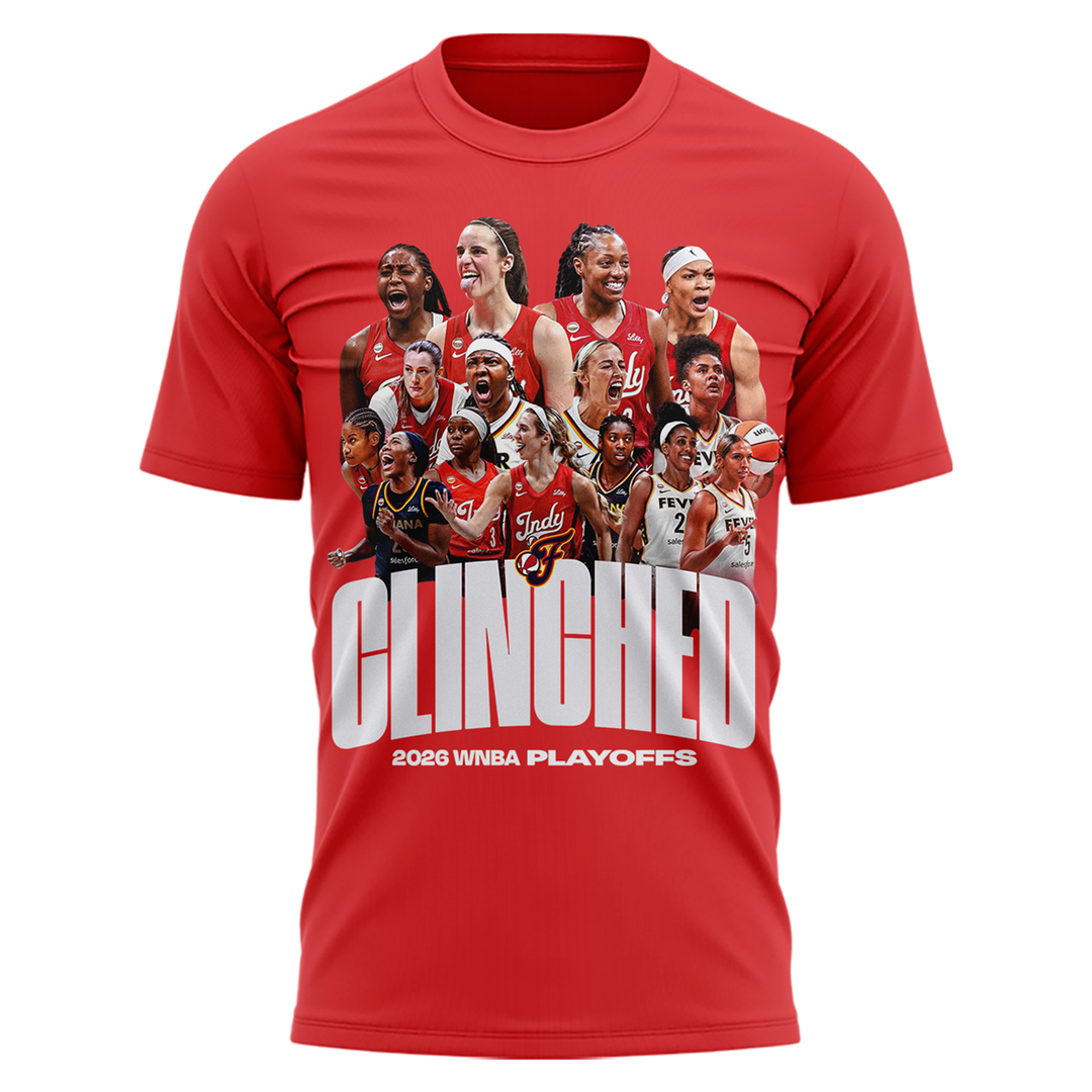 02.Indiana Fever PLAYOFFS 2026 T-shirt