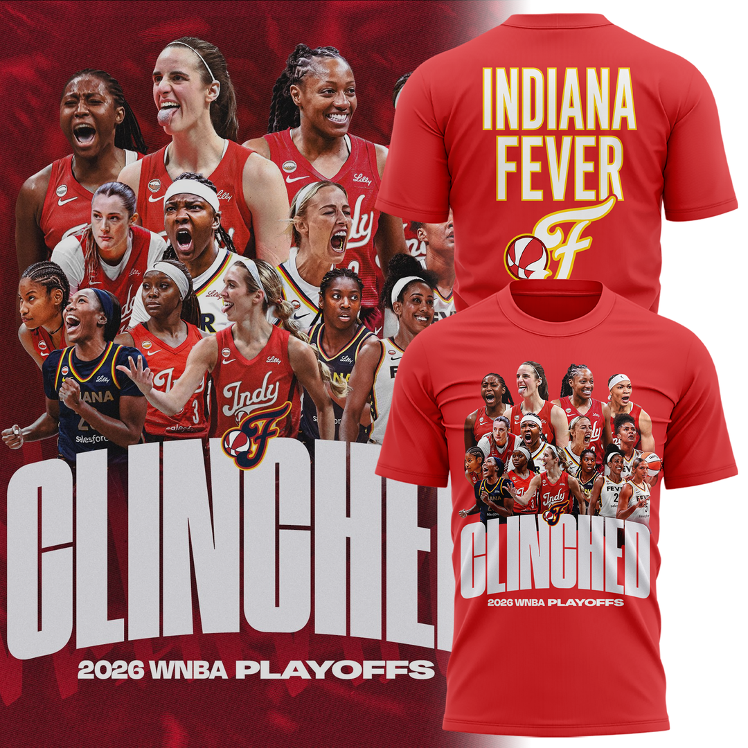 01.Indiana Fever PLAYOFFS 2026 T-shirt