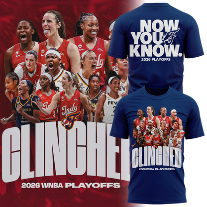 03.Indiana Fever PLAYOFFS 2026 T-shirt