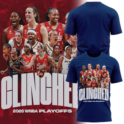 05.Indiana Fever PLAYOFFS 2026 T-shirt