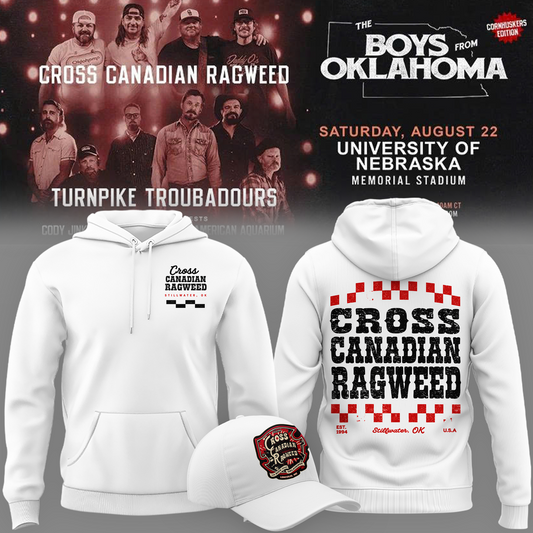 01.Cross Canadian Ragweed x Nebraska 2026 HOODIE