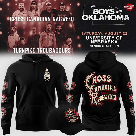 Cross Canadian Ragweed x Nebraska 2026 HOODIE