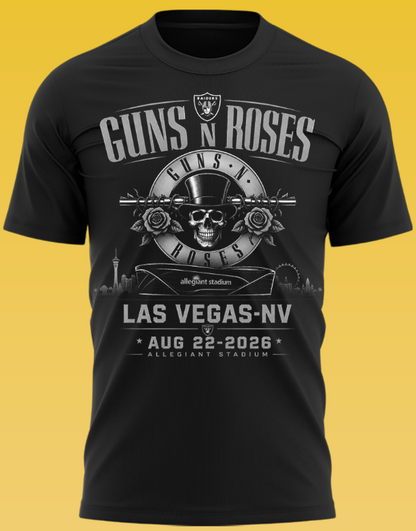GUNS N’ ROSES Las Vegas 2026 Concert T-Shirt
