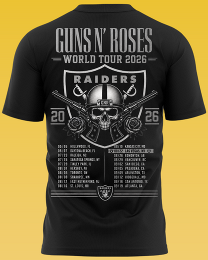 GUNS N’ ROSES Las Vegas 2026 Concert T-Shirt