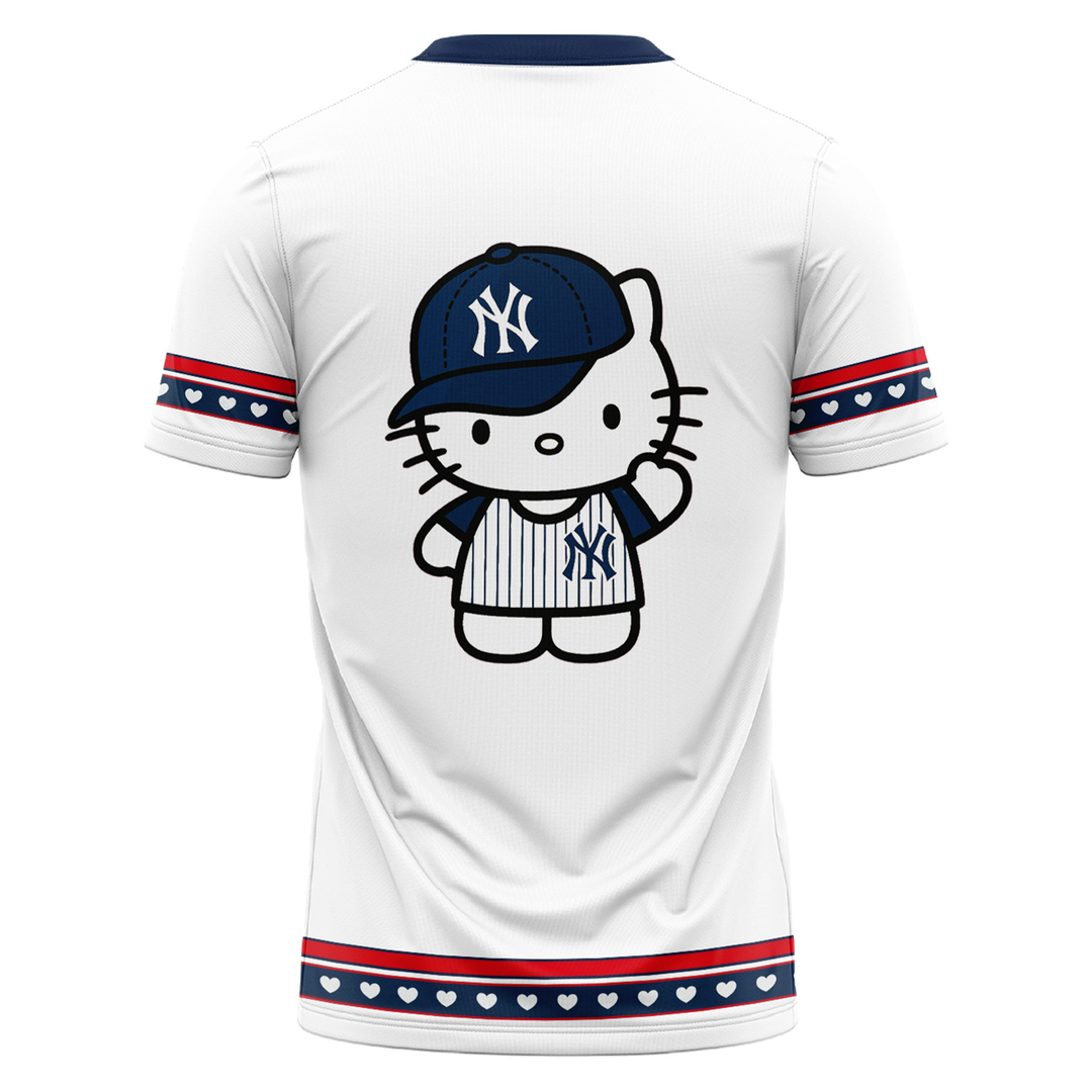 12. New York Yankees x Hello Kitty Game Night 2026 T-Shirt