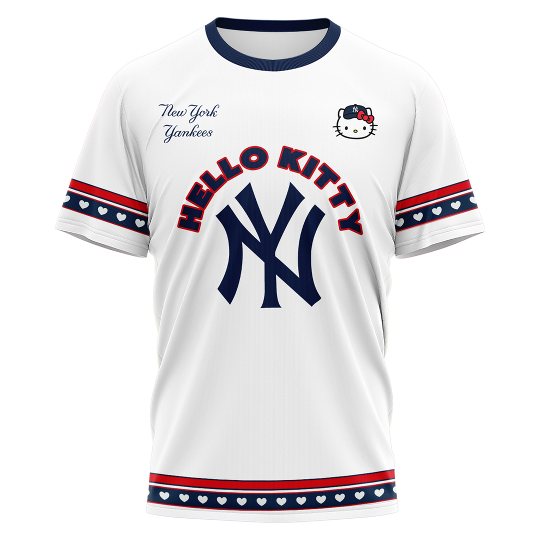 12. New York Yankees x Hello Kitty Game Night 2026 T-Shirt