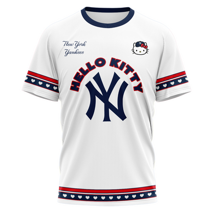 12. New York Yankees x Hello Kitty Game Night 2026 T-Shirt