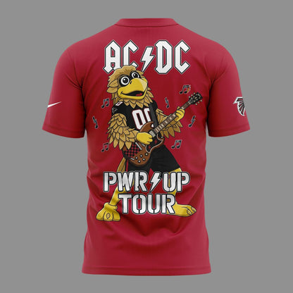 01.04. Special Mascots Atlanta Falcons x AC/DC - Power Up Tour 2026 T-Shirt