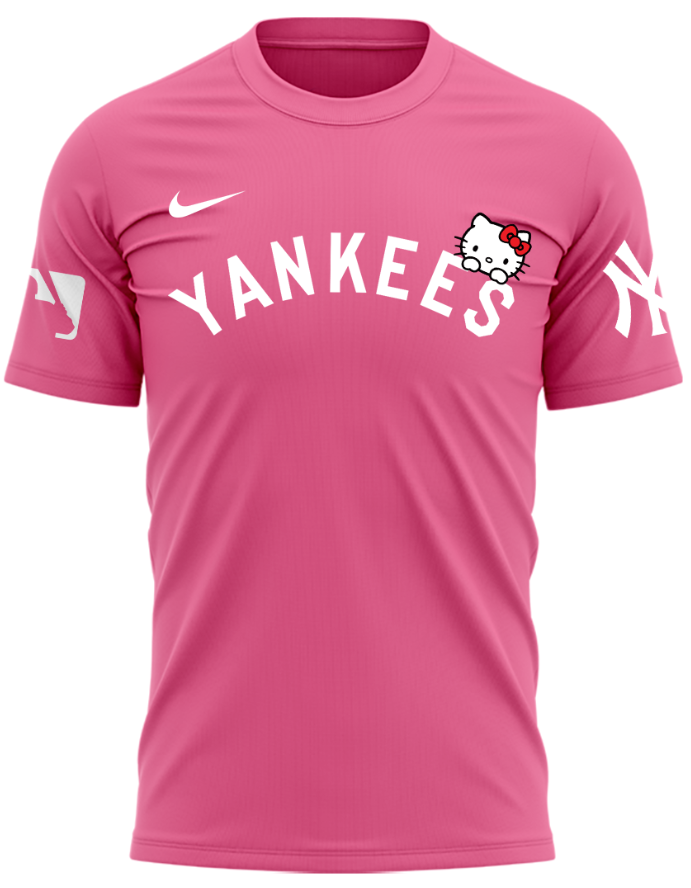 Hello Kitty x New York Yankees T-Shirt – Cute Baseball Fan Edition